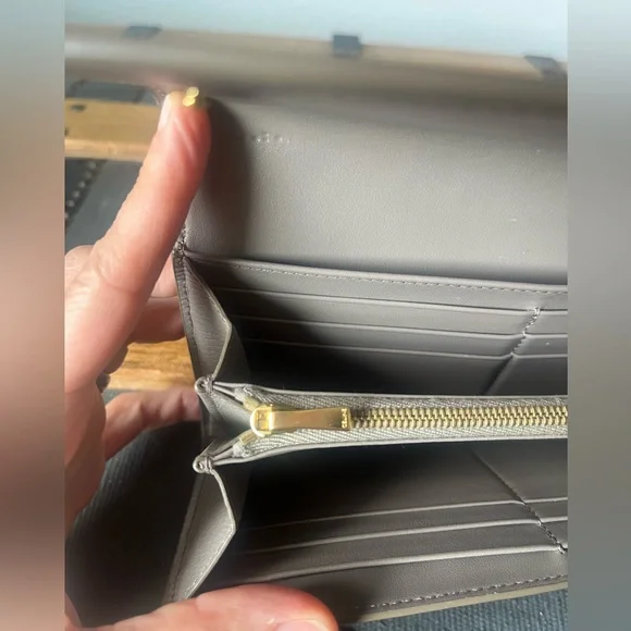 Celine long wallet grey - Picture 8 of 13